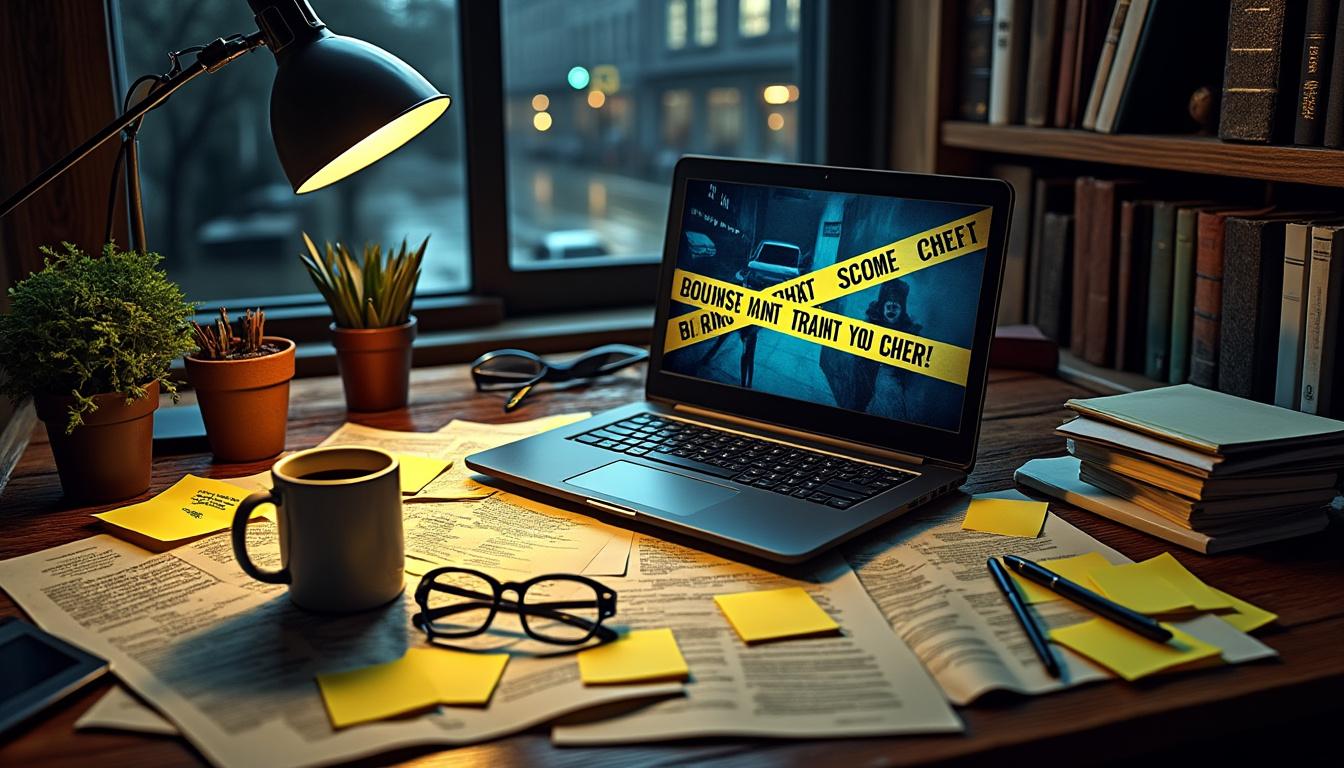 découvrez detective box, l'expérience immersive qui transforme votre salon en un véritable terrain d'enquête. résolvez des énigmes passionnantes et vivez des frissons palpitants sans quitter votre domicile. êtes-vous prêt à relever le défi ?