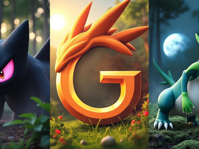 Personnage de Pokémon en G : découvrez la liste des pokémons commençant par G