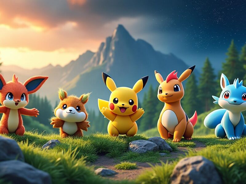 Aperçu des personnages de Pokémon en V : liste des Pokémons à explorer