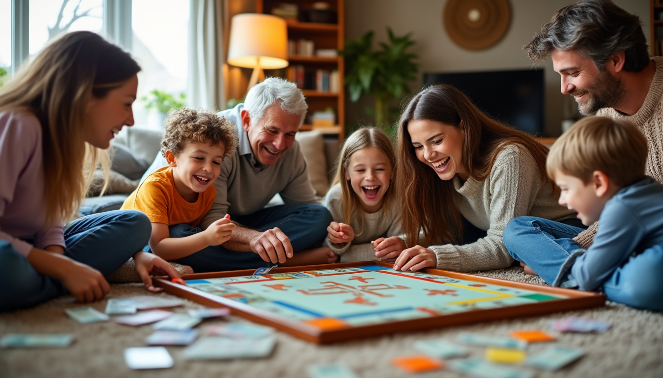 découvrez ou redécouvrez en famille les jeux américains traditionnels ! un guide pour raviver la convivialité à la maison avec des activités ludiques et intemporelles, idéales pour petits et grands cette année.