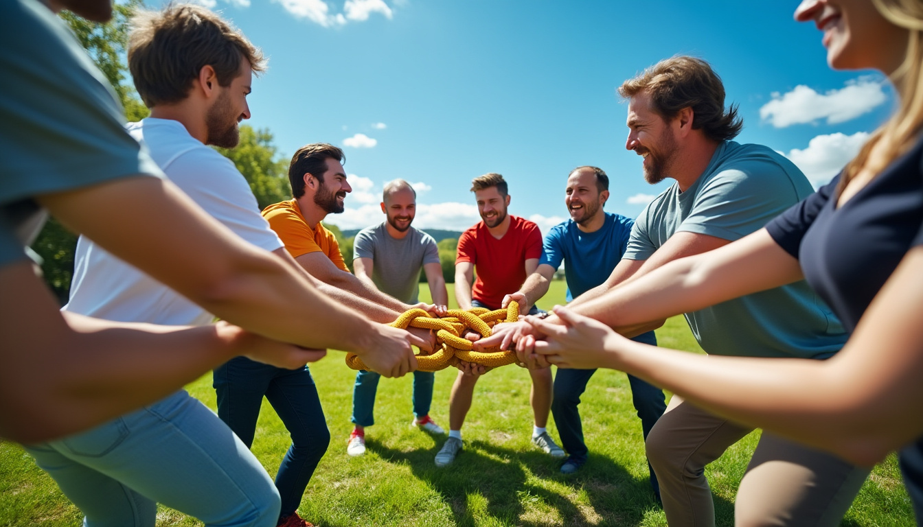 découvrez les secrets de la règle du jeu du nœud humain et apprenez comment l'utiliser pour organiser un team building réussi, renforcer la cohésion d’équipe et créer une ambiance conviviale au travail.