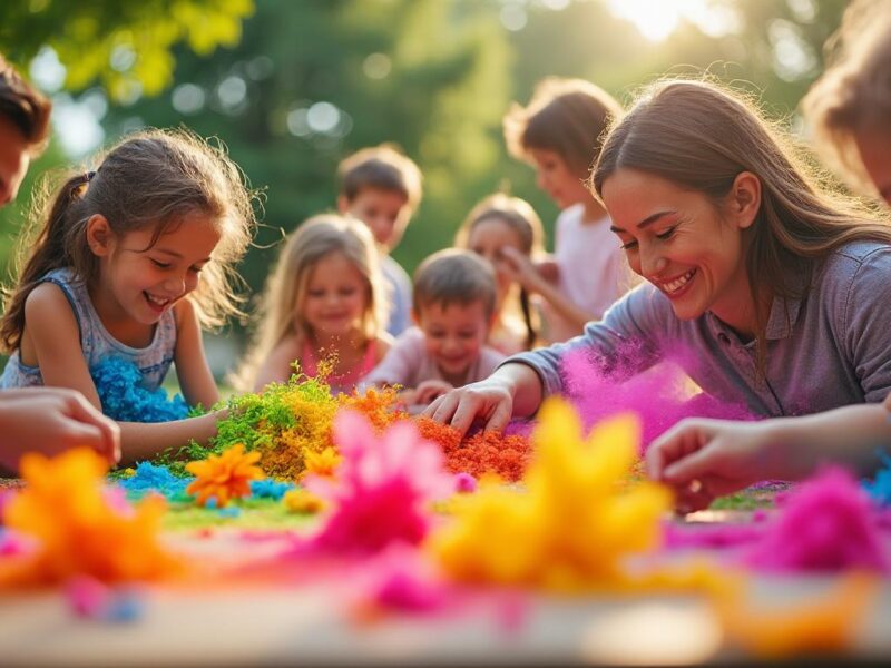 Comment organiser un jeu des couleurs : animation amusante pour tous les âges