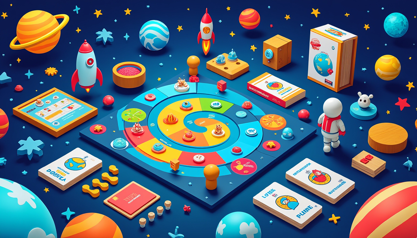découvrez des idées captivantes pour créer un grand jeu sur l'espace, parfait pour divertir et émerveiller petits et grands avec des aventures interstellaires inoubliables.