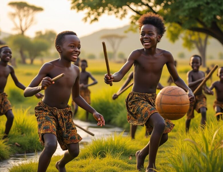 Les bienfaits du jeu traditionnel africain pour le développement des enfants