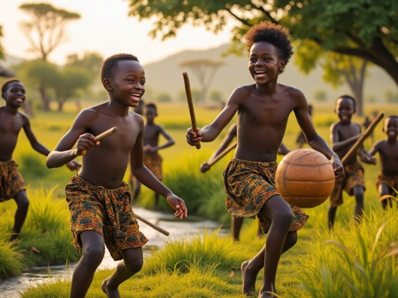 Les bienfaits du jeu traditionnel africain pour le développement des enfants