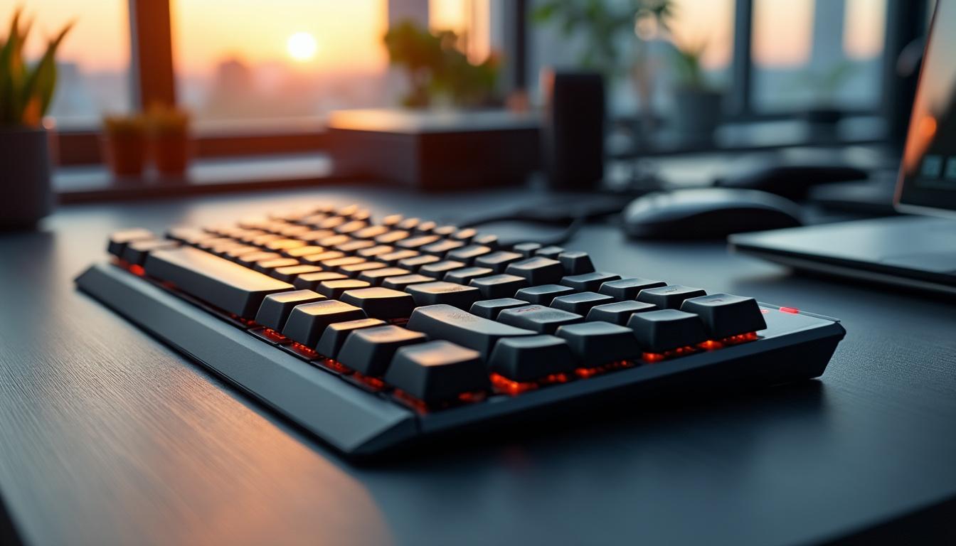 découvrez comment un clavier gamer adapté peut transformer votre expérience de travail en alliant ergonomie, rapidité et confort pour une productivité optimale.