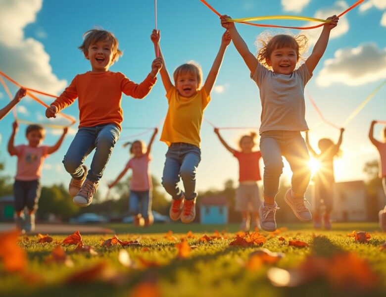 Jeux de l’élastique : figures légendaires à revisiter pour les enfants