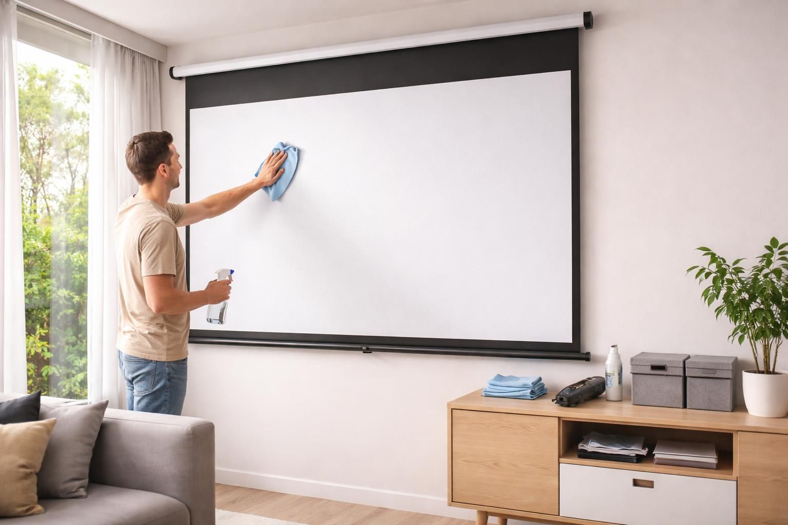 découvrez nos astuces pour entretenir et ranger votre écran de projection afin d'assurer sa longévité et préserver sa qualité d'image.