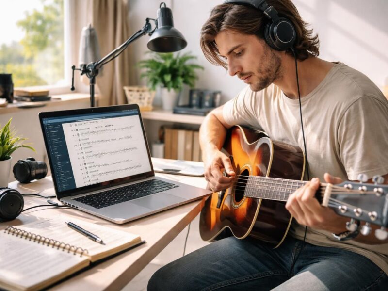 Transformez vos performances avec la boîte à chanson avec parole et accord en ligne