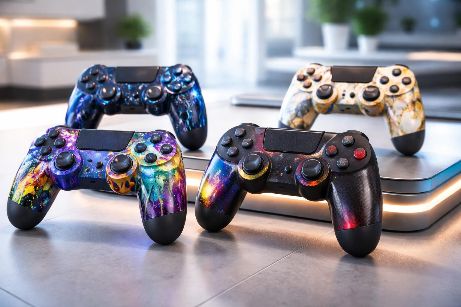 découvrez nos manettes ps4 personnalisées incroyables et transformez votre expérience de jeu avec style et performance uniques.