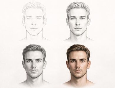 Tutoriel détaillé pour dessiner un visage réaliste étape par étape