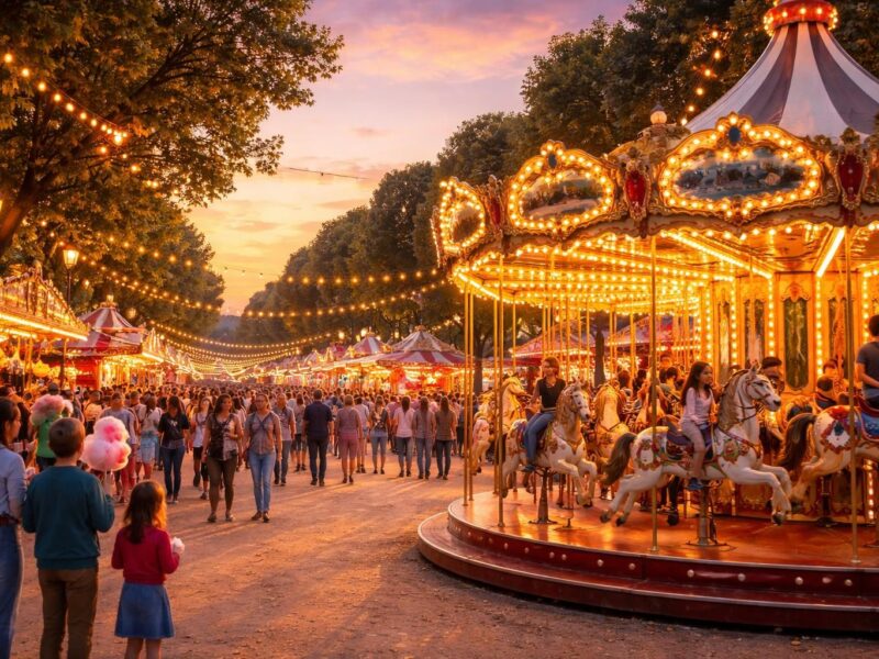 Un aperçu des activités à ne pas manquer selon l&rsquo;horaire de la fête foraine au jardin des Tuileries