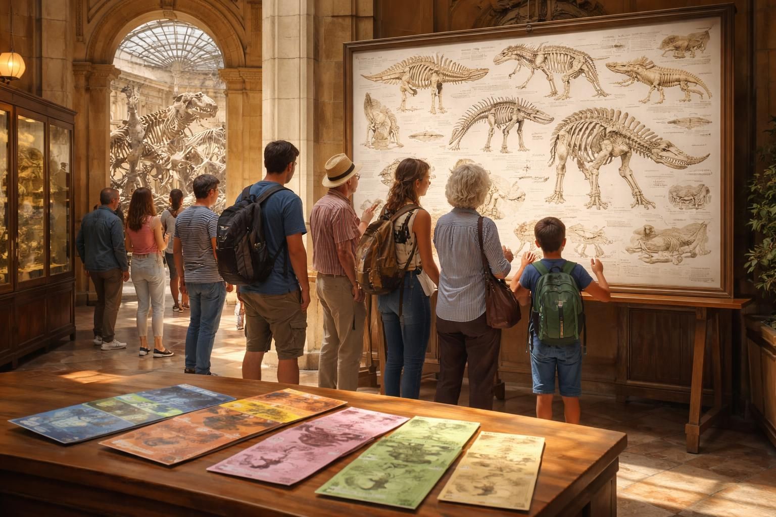 découvrez les différents tarifs des billets pour visiter la galerie de paléontologie et d'anatomie comparée, et planifiez votre visite en toute sérénité.