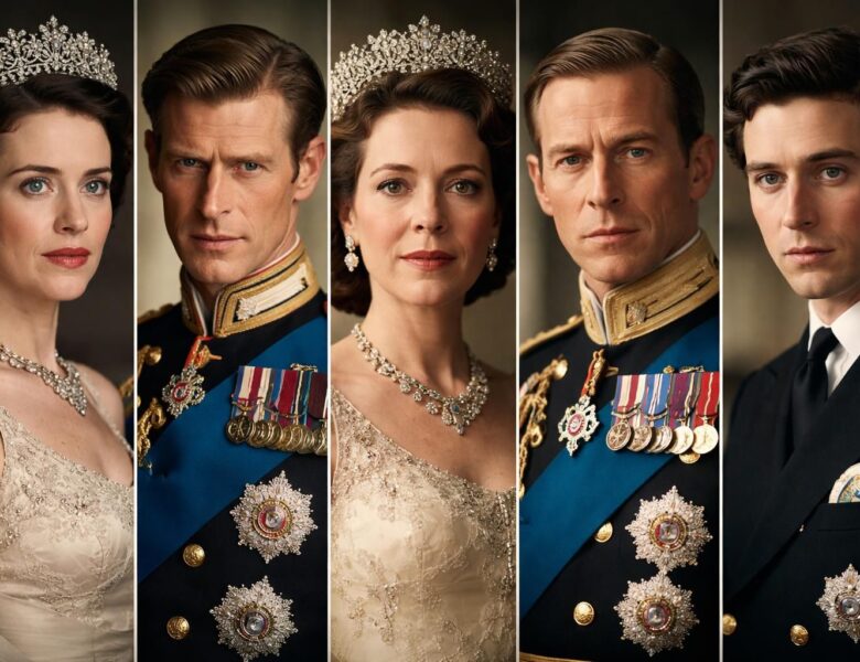 Zoom sur les acteurs principaux de la série The Crown