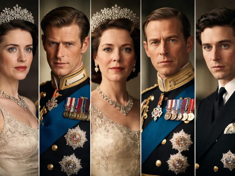 Zoom sur les acteurs principaux de la série The Crown