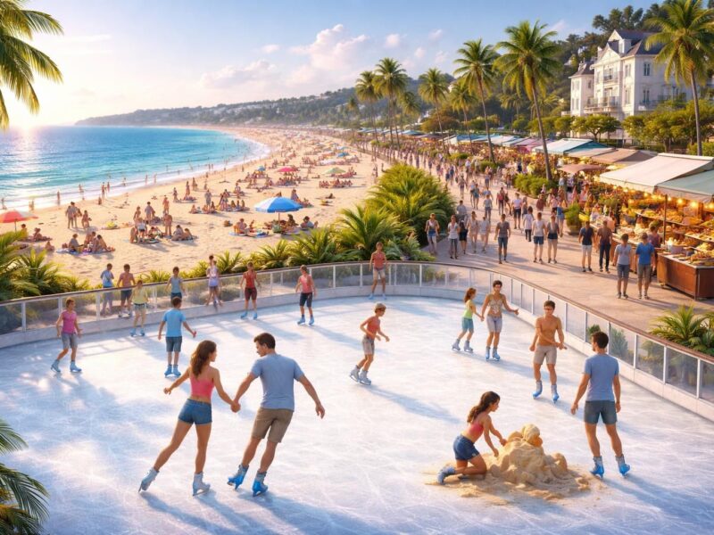 Que faire à la Baule en plus de s&rsquo;amuser à la patinoire ?