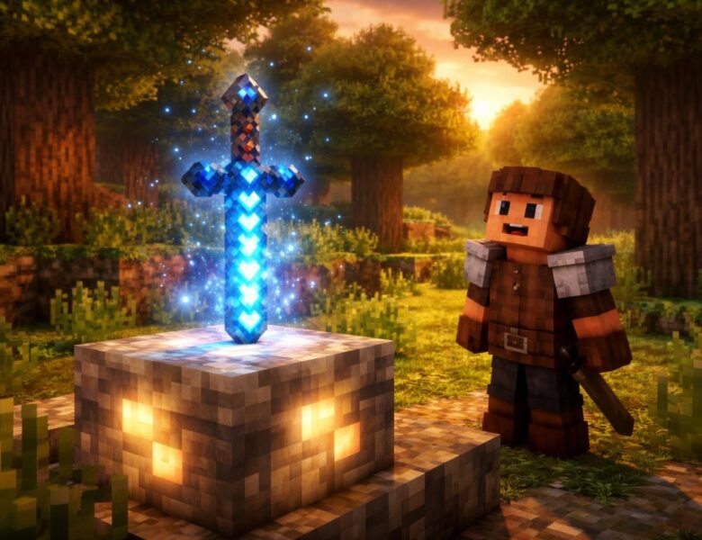 Quel est le meilleur enchantement de l&rsquo;épée dans Minecraft pour les débutants ?