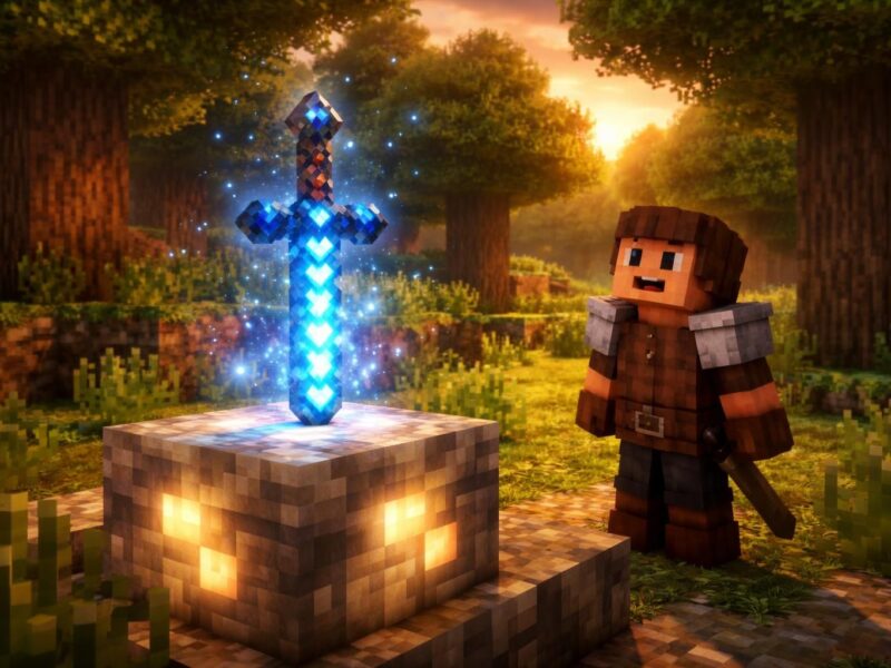 Quel est le meilleur enchantement de l&rsquo;épée dans Minecraft pour les débutants ?