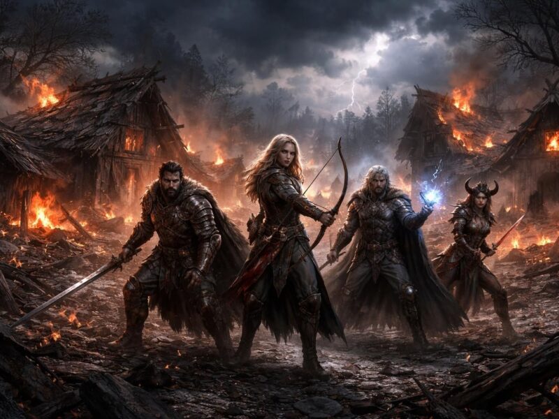 Récits de héros : les légendes du village dévasté dans Baldur&rsquo;s Gate 3