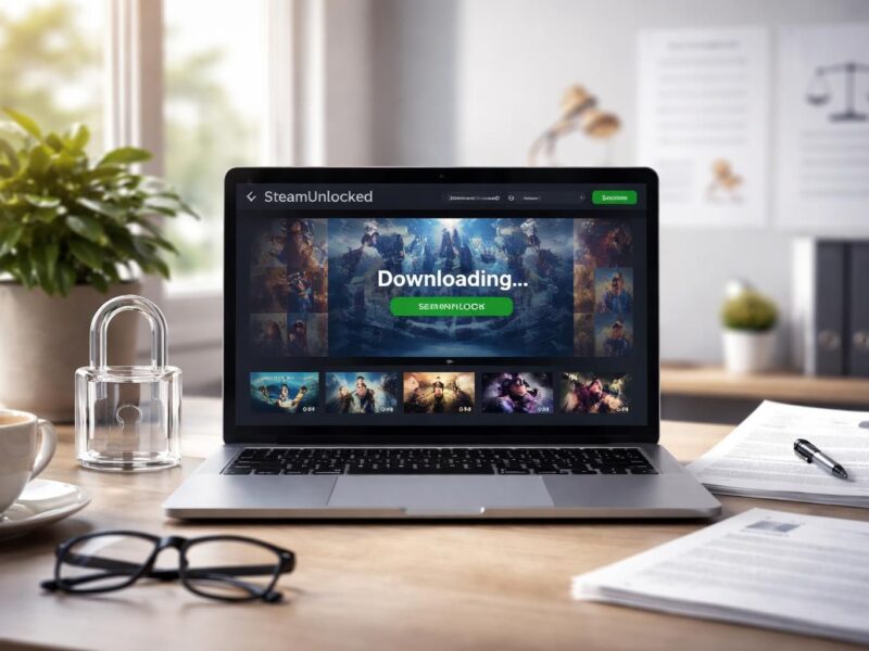 Steamunlocked : Éthique et légalité des téléchargements de jeux