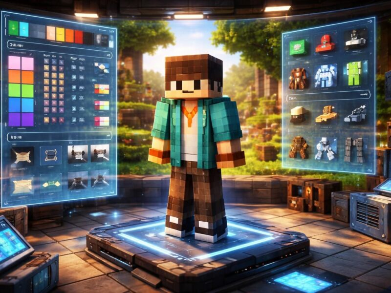 Techniques pour personnaliser votre skin dans Minecraft