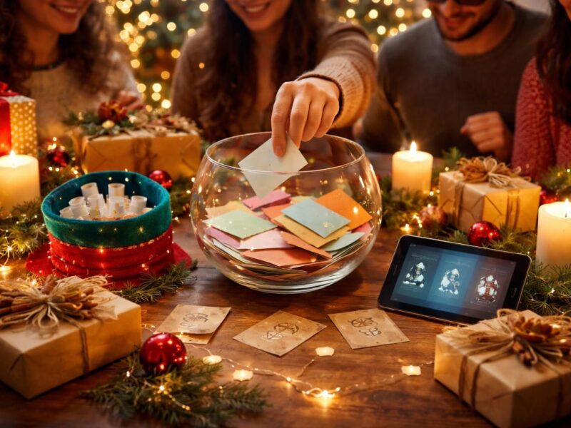Tirage au sort du Secret Santa avec exclusion : 5 idées originales pour surprendre vos invités