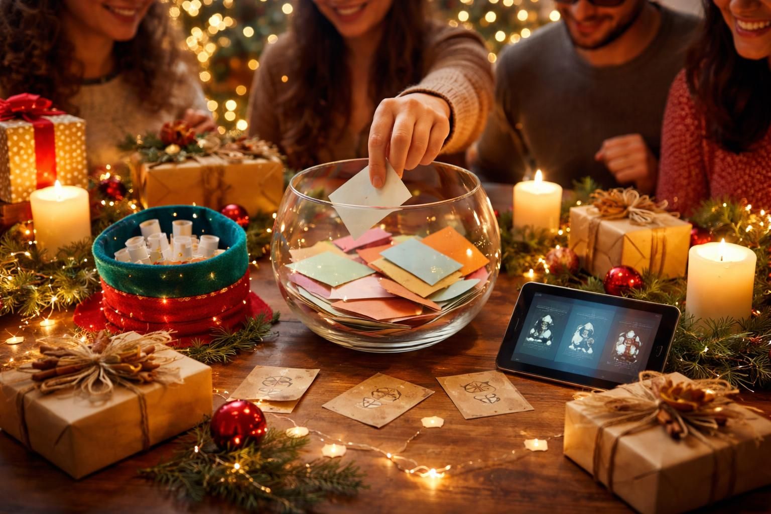 découvrez 5 idées originales pour organiser un tirage au sort du secret santa avec exclusion et surprendre vos invités lors de vos fêtes de fin d'année.