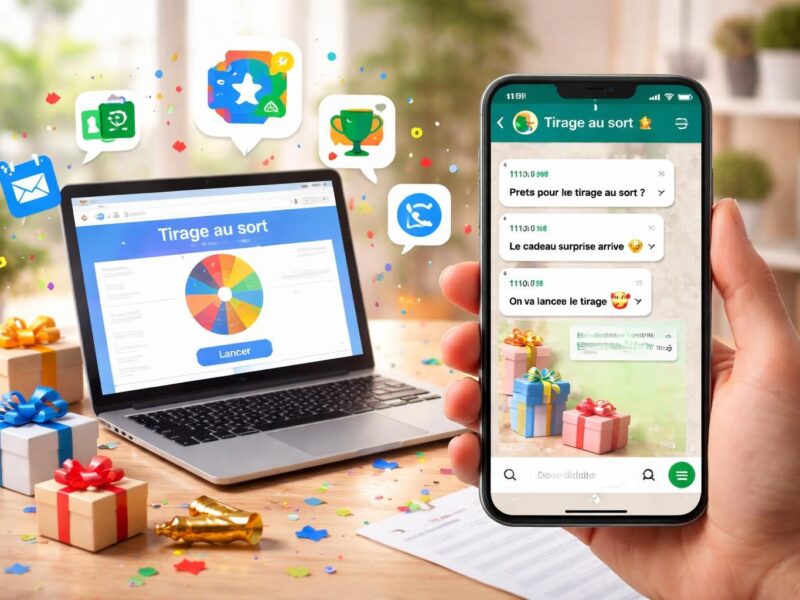 Tirage au sort pour un cadeau sur WhatsApp : les meilleurs outils à utiliser
