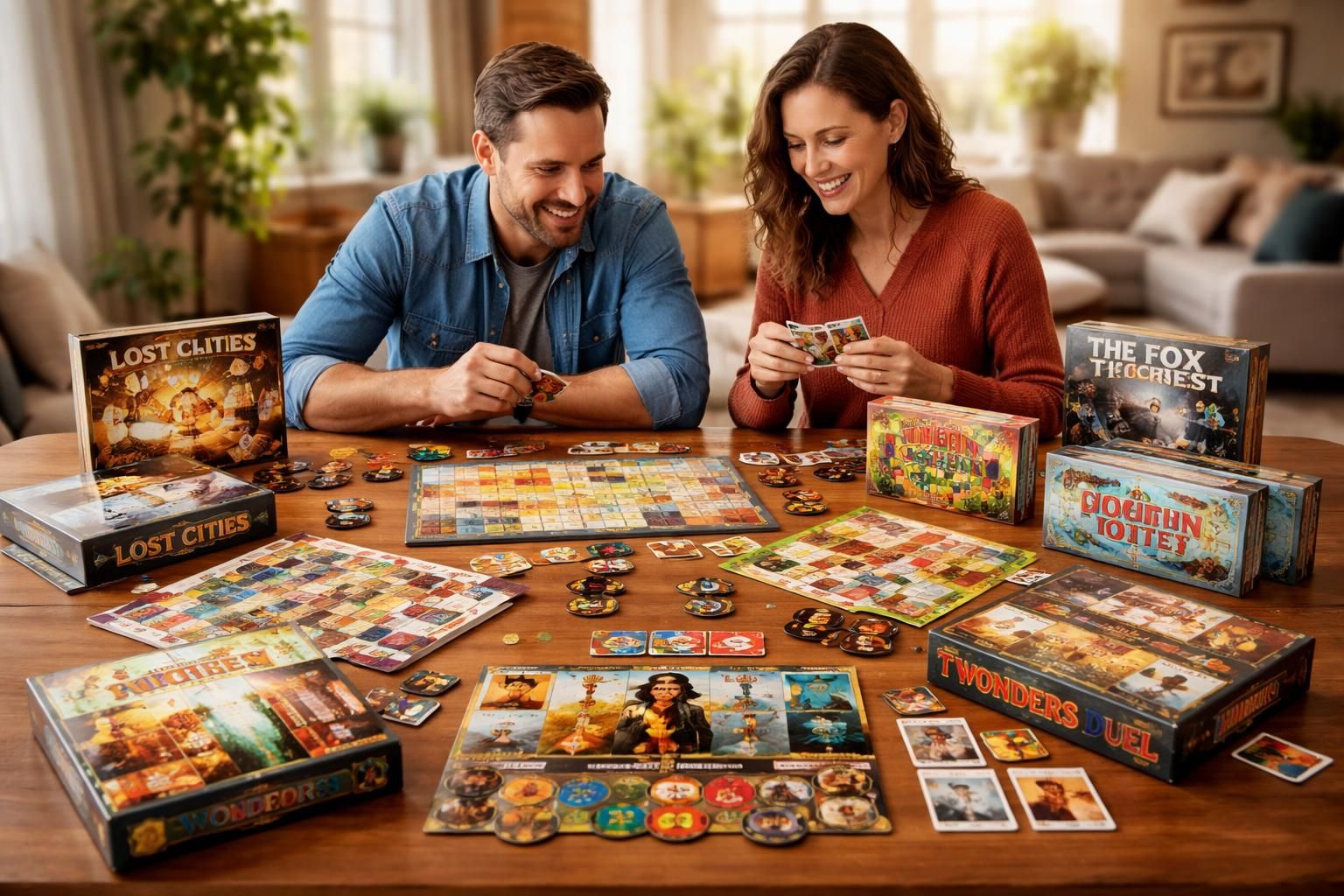 découvrez notre sélection des 10 meilleurs jeux de société à deux incontournables cette année pour des soirées ludiques et conviviales à partager en duo.