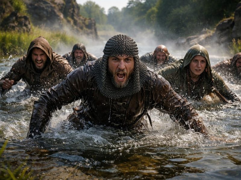 Les techniques des acteurs pour émerger de l&rsquo;eau au Puy du Fou