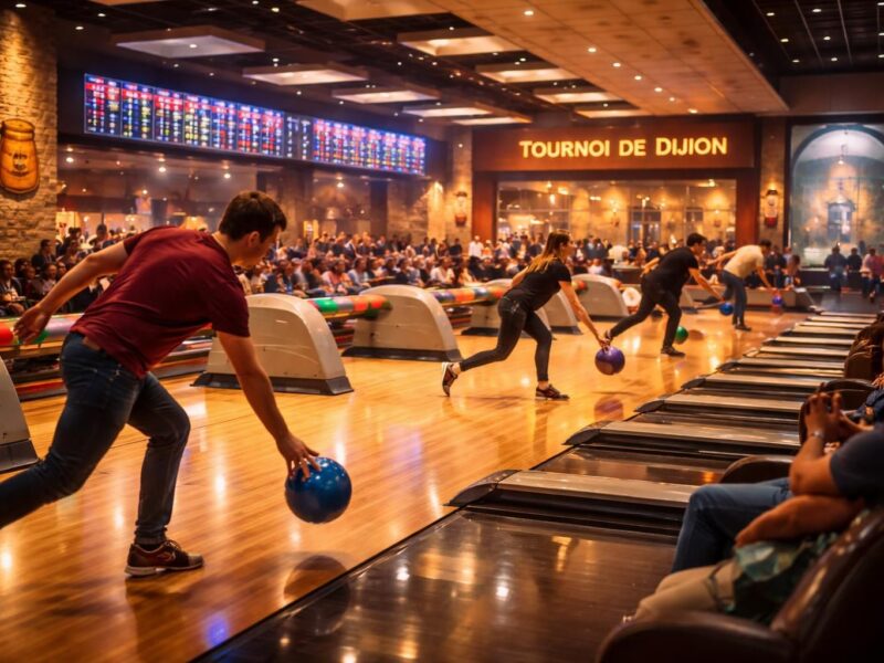 Les tournois de bowling à Dijon : comment y participer et gagner