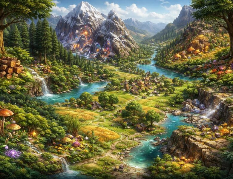 Map Dofus ressources : les zones les plus riches en matériaux