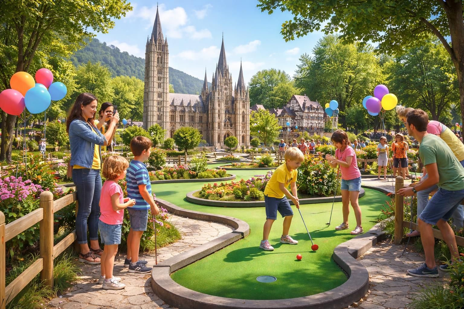 découvrez le mini golf à rouen, l'activité idéale pour des anniversaires mémorables en famille ou entre amis. amusement garanti pour petits et grands !