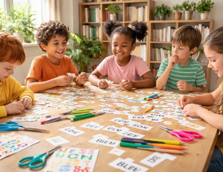 Mots coupés gratuits : comment stimuler la créativité des enfants