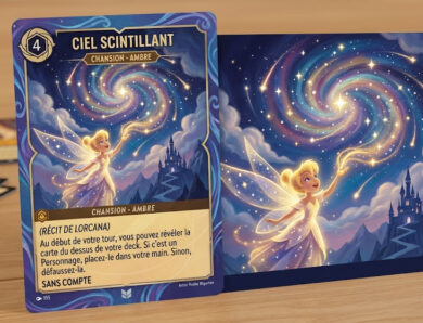 Où trouver les cartes de la liste de la carte Lorcana ciel scintillant